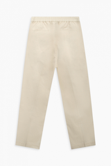Quần Kaki Nam Ống Rộng Lưng Thun Cotton Trơn Form Relax