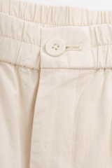 Quần Kaki Nam Ống Rộng Lưng Thun Cotton Trơn Form Relax