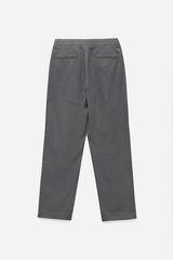 Quần Vải Nam Kẻ Sọc Dọc Form Slim Crop