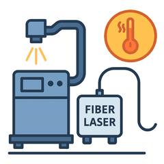 Giải pháp xử lý khi laser sợi quang quá nóng