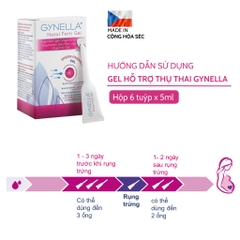 GEL HỖ TRỢ THỤ THAI GYNELLA NATAL FERTI GEL – HỘP 6 TUÝP 5ML