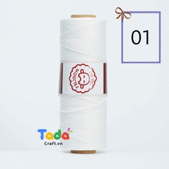 Sợi dệt trơn con cừu Woolies 2mm | Tada Craft