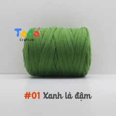 Sợi vải T Shirt Yarn (Vải Polyester) cuộn 250g | Tada Craft