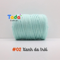 Sợi vải T Shirt Yarn (Vải Polyester) cuộn 250g | Tada Craft