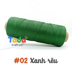 Sợi dệt trơn 2mm Craft Yarn 125g