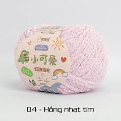 Len bông xù Xiaoke 50g | Tada Craft