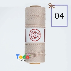 Sợi dệt trơn con cừu Woolies 2mm | Tada Craft