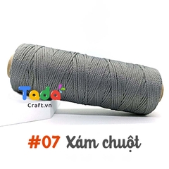 Sợi dệt trơn 2mm Craft Yarn 125g
