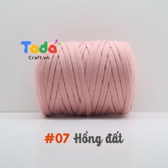 Sợi vải T Shirt Yarn (Vải Polyester) cuộn 250g | Tada Craft