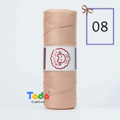 Sợi dệt trơn con cừu Woolies 2mm | Tada Craft