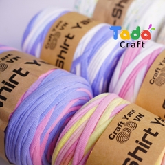 Sợi vải T Shirt Yarn loang 250g | Tada Craft