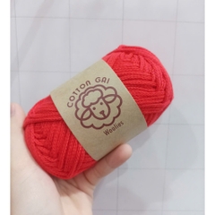 Sợi Cotton Gai 3mm Woolies 100g | Tada Craft