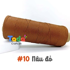 Sợi dệt trơn 2mm Craft Yarn 125g