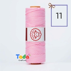 Sợi dệt trơn con cừu Woolies 2mm | Tada Craft