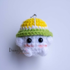 Móc khóa bé nấm handmade