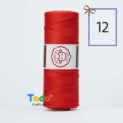 Sợi dệt trơn con cừu Woolies 2mm | Tada Craft