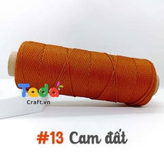 Sợi dệt trơn 2mm Craft Yarn 125g