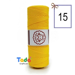 Sợi dệt trơn con cừu Woolies 2mm | Tada Craft