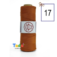 Sợi dệt trơn con cừu Woolies 2mm | Tada Craft