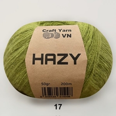 Len Hazy trơn 50g Craft Yarn | Tada Craft