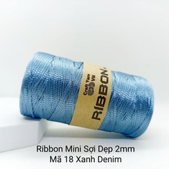 Sợi Ribbon mini 2mm Craft Yarn | Tada Craft