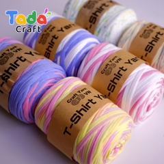 Sợi vải T Shirt Yarn loang 250g | Tada Craft