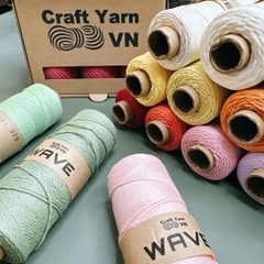 Sợi Wave Craft Yarn 125g | Tada Craft