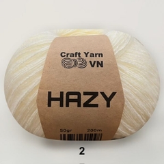 Len Hazy trơn 50g Craft Yarn | Tada Craft