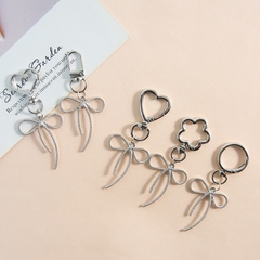 Móc khoá nơ nhiều mẫu làm đồ handmade, treo túi xách | Tada Craft