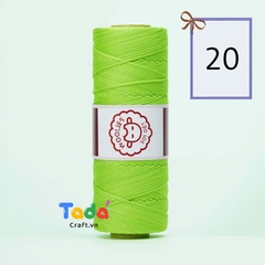 Sợi dệt trơn con cừu Woolies 2mm | Tada Craft