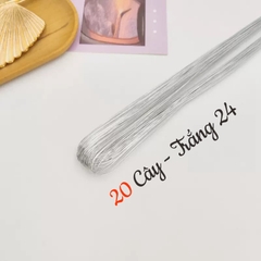 Kẽm xi nẹp cánh hoa, lá handmade | Tada Craft
