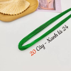 Kẽm xi nẹp cánh hoa, lá handmade | Tada Craft