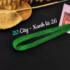 Kẽm xi nẹp cánh hoa, lá handmade | Tada Craft
