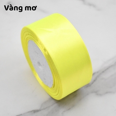 Cuộn ruy băng lụa trơn (bản 4cm)