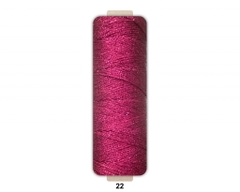 Sợi dệt ống kim tuyến tròn 2mm 125g | Tada Craft