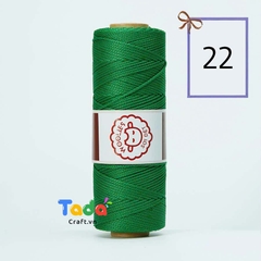 Sợi dệt trơn con cừu Woolies 2mm | Tada Craft