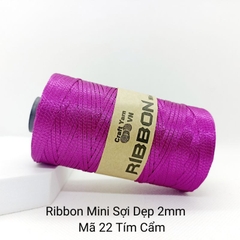 Sợi Ribbon mini 2mm Craft Yarn | Tada Craft