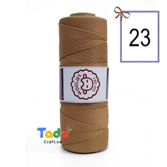 Sợi dệt trơn con cừu Woolies 2mm | Tada Craft