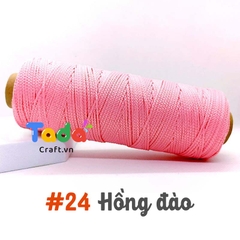 Sợi dệt trơn 2mm Craft Yarn 125g