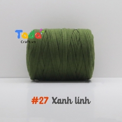Sợi vải T Shirt Yarn (Vải Polyester) cuộn 250g | Tada Craft
