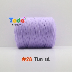 Sợi vải T Shirt Yarn (Vải Polyester) cuộn 250g | Tada Craft