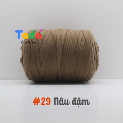 Sợi vải T Shirt Yarn (Vải Polyester) cuộn 250g | Tada Craft