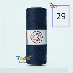 Sợi dệt trơn con cừu Woolies 2mm | Tada Craft