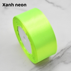 Cuộn ruy băng lụa trơn (bản 4cm)