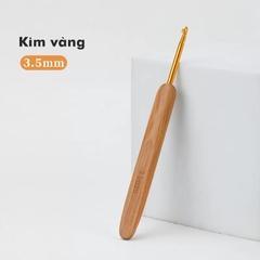 Kim móc cán gỗ màu vàng