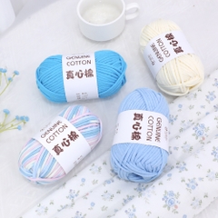 Sợi vải bông Geniune 4mm 50g | Tada Craft