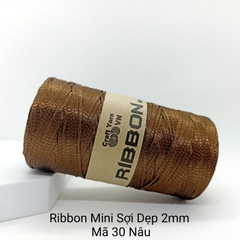 Sợi Ribbon mini 2mm Craft Yarn | Tada Craft