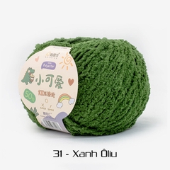Len bông xù Xiaoke 50g | Tada Craft