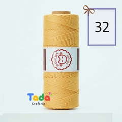 Sợi dệt trơn con cừu Woolies 2mm | Tada Craft