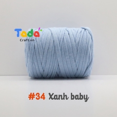 Sợi vải T Shirt Yarn (Vải Polyester) cuộn 250g | Tada Craft